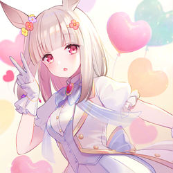 This is a pixiv picture whose title is ハッピーミーク！.