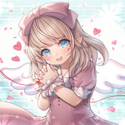 This is a pixiv picture whose title is 天使なララChan👼.