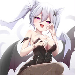 This is a pixiv picture whose title is 💜.
