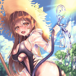 This is a pixiv picture whose title is CM.