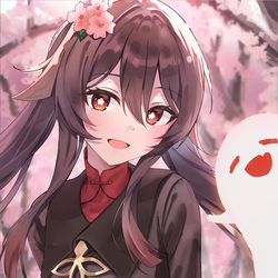 This is a pixiv picture whose title is 胡桃.