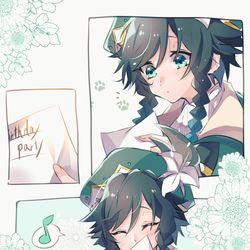 This is a pixiv picture whose title is 誕生日.