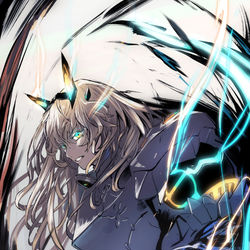 This is a pixiv picture whose title is 妖精騎士ガウェイン.