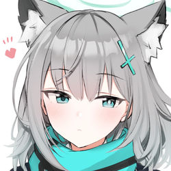 This is a pixiv picture whose title is シロコちゃん.