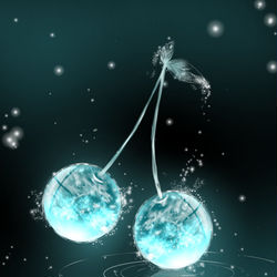 This is a pixiv picture whose title is cherry.
