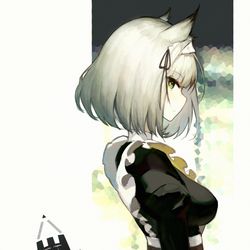 This is a pixiv picture whose title is 凯尔希.