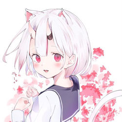 This is a pixiv picture whose title is にゃきり🐈👹.