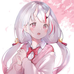 This is a pixiv picture whose title is 人間様….