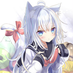 This is a pixiv picture whose title is 猫耳響ちゃん.