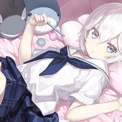 This is a pixiv picture whose title is U-110セーラー.