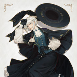 This is a pixiv picture whose title is Skeb1.