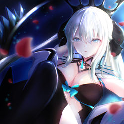 This is a pixiv picture whose title is モルガン.
