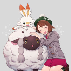 This is a pixiv picture whose title is 剣盾絵.