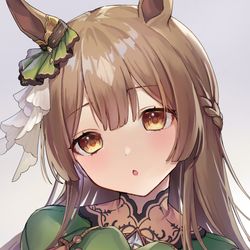 This is a pixiv picture whose title is 【ウマ娘】「あたしだけにチュウする」.