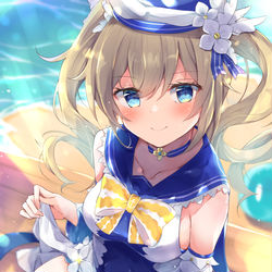 This is a pixiv picture whose title is 水着バーバラ.