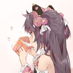 This is a pixiv picture whose title is 猫山苗ちゃん.