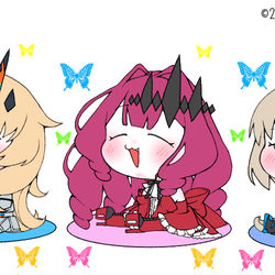 This is a pixiv picture whose title is ちんまいシリーズ②.