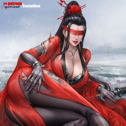This is a pixiv picture whose title is NARAKA ninghongye.
