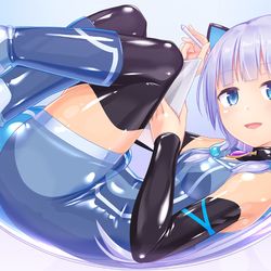 This is a pixiv picture whose title is 海月アワノ.