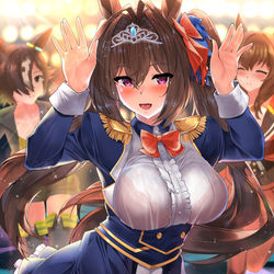 This is a pixiv picture whose title is ウマぴょい.