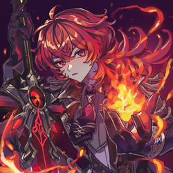 This is a pixiv picture whose title is ディルック.