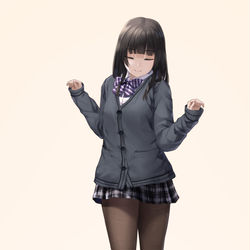 This is a pixiv picture whose title is (=ↀωↀ=).