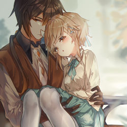 This is a pixiv picture whose title is 钟荧.