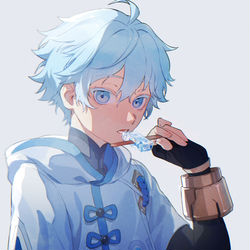 This is a pixiv picture whose title is アイス✨.