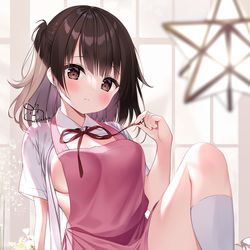 This is a pixiv picture whose title is お隣の幼馴染.