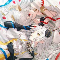 This is a pixiv picture whose title is 白夜極光.