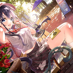 This is a pixiv picture whose title is ちょっとだけ休憩していこうか…♡.