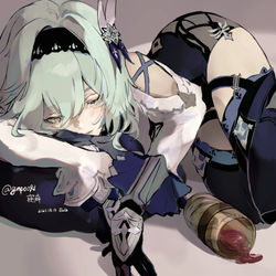 This is a pixiv picture whose title is エウルア.
