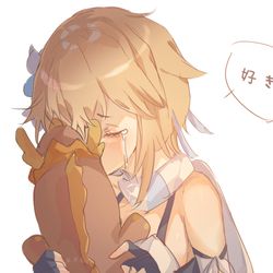 This is a pixiv picture whose title is 片思い.