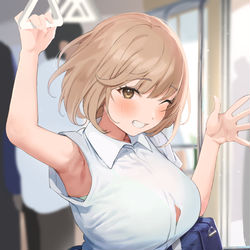 This is a pixiv picture whose title is おはよー.