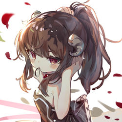 This is a pixiv picture whose title is リク絵.