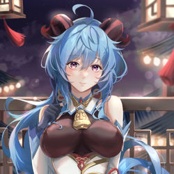 This is a pixiv picture whose title is 甘雨ちゃん.