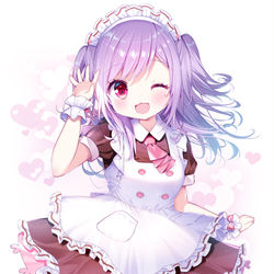 This is a pixiv picture whose title is 💗.