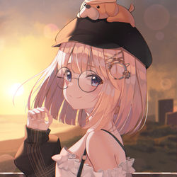 This is a pixiv picture whose title is amelia.