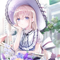 This is a pixiv picture whose title is flower.
