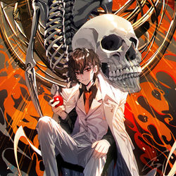 This is a pixiv picture whose title is 619.