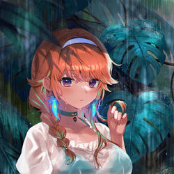 This is a pixiv picture whose title is Moist.