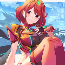 This is a pixiv picture whose title is 描く抗うつ剤.