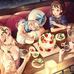 This is a pixiv picture whose title is 白夜極光.