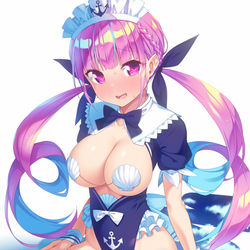 This is a pixiv picture whose title is 湊のマーメイド.