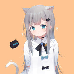 This is a pixiv picture whose title is Nyaa.
