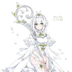 This is a pixiv picture whose title is メイリリー.