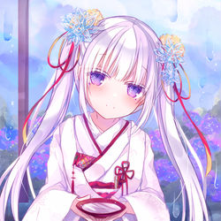 This is a pixiv picture whose title is 六月の花嫁.