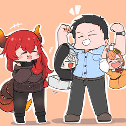 This is a pixiv picture whose title is 父の日.