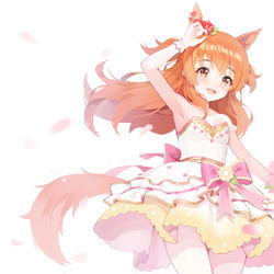 This is a pixiv picture whose title is マヤノ花嫁.