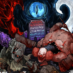 This is a pixiv picture whose title is 試練.